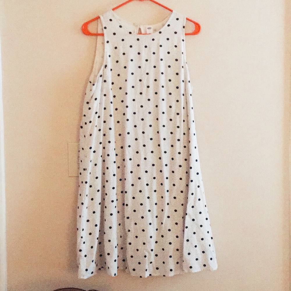 Old Navy Polka Dot Swing Dress
